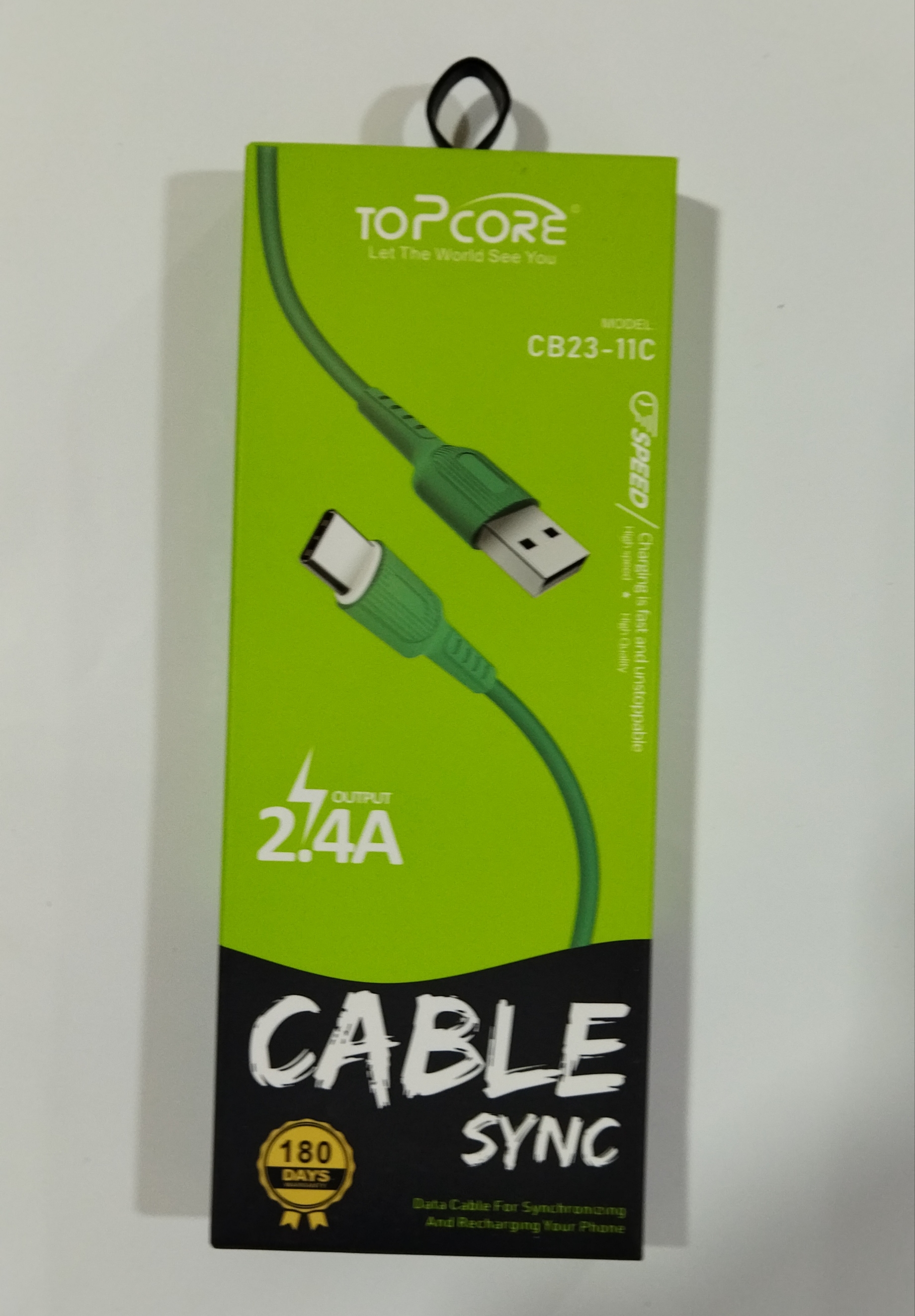کابلType-C Topcoreمدل cb23اورجینال