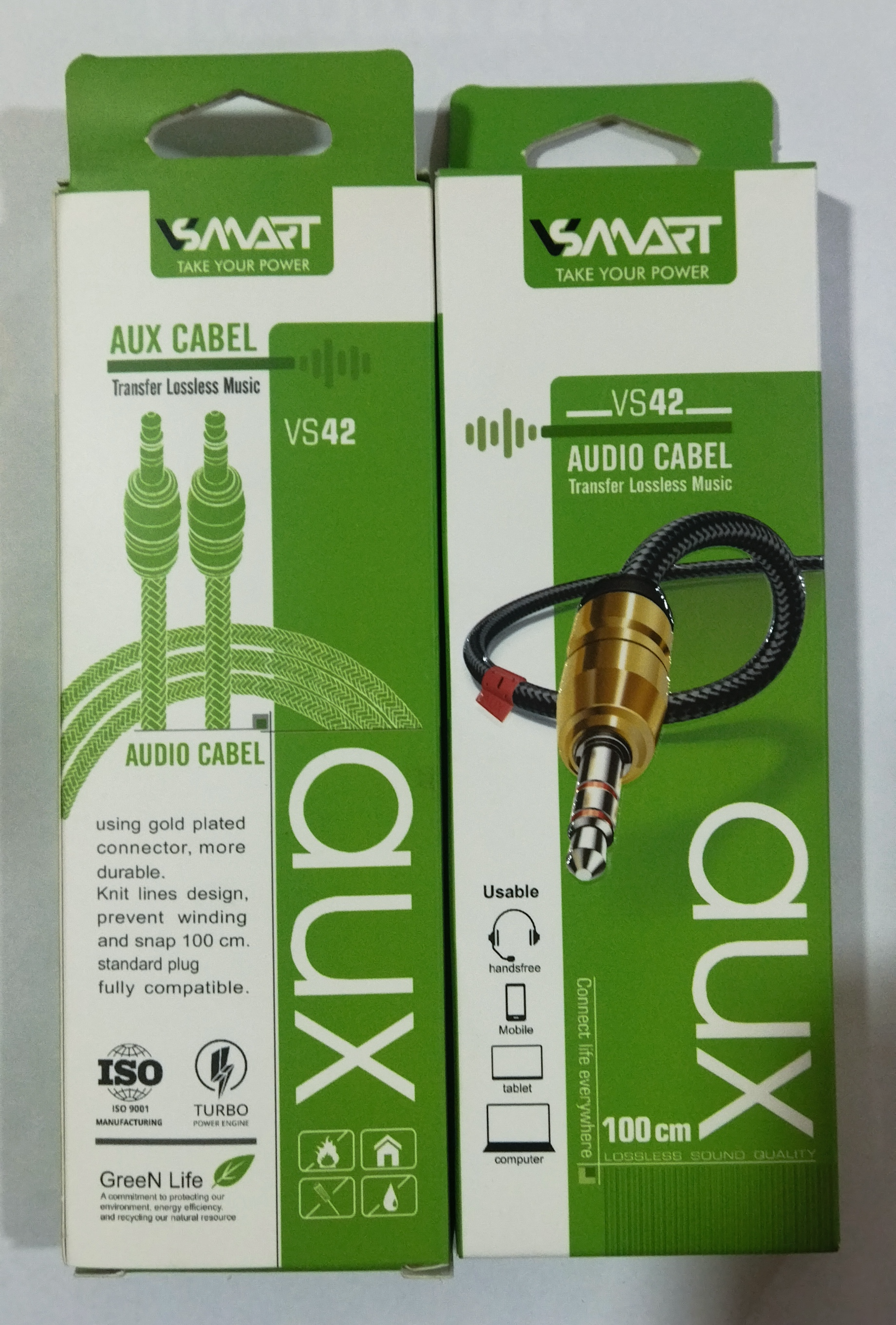 کابل AUXوی اسمارت مدل VS-42 نویزگیر